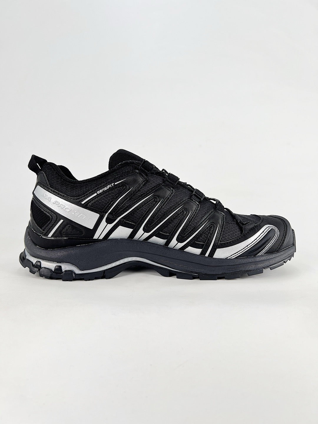 Salomon XT-6 Sneaker Black Silver Trail Hiking Shoes Unisex