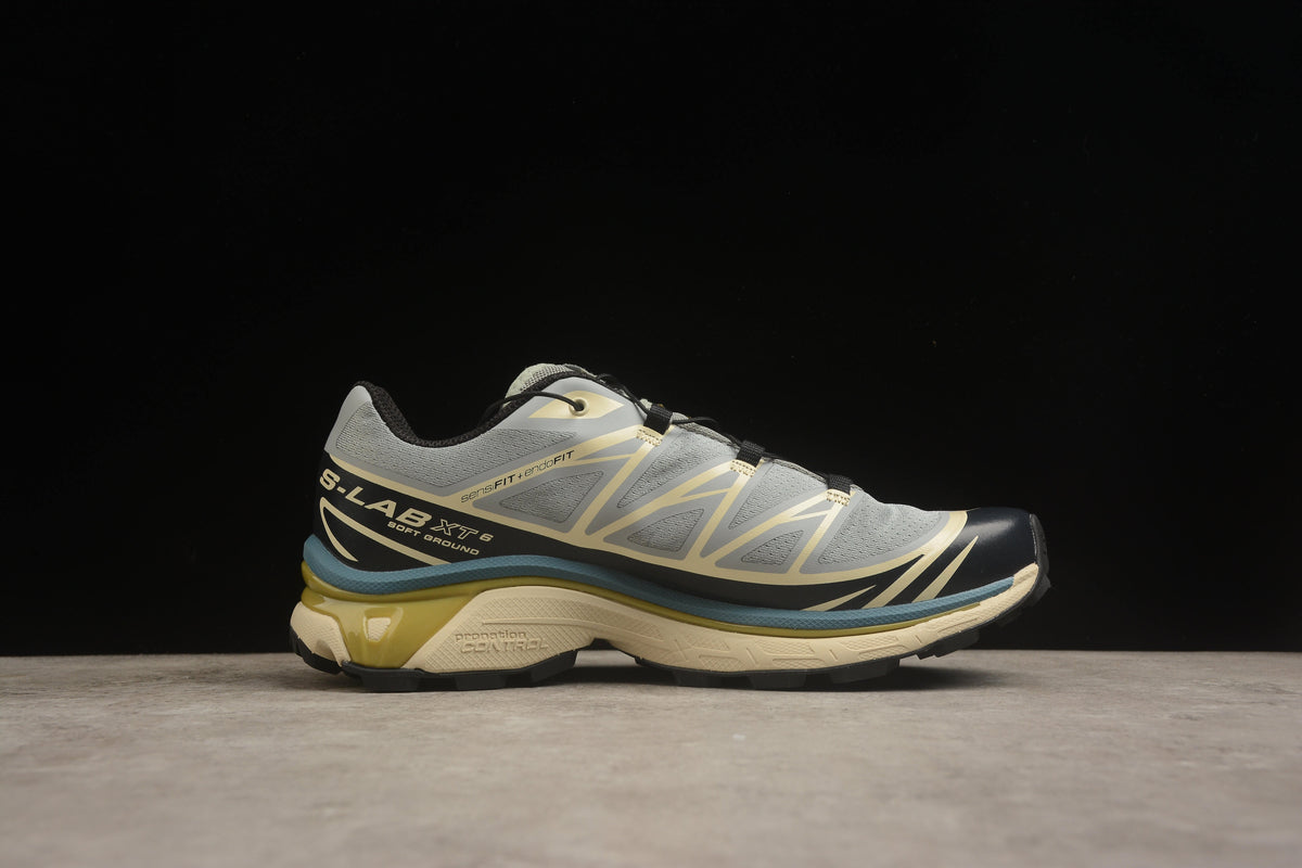 Salomon XT-6 Recut Outdoor Sneakers Unisex Sand/Field Grey