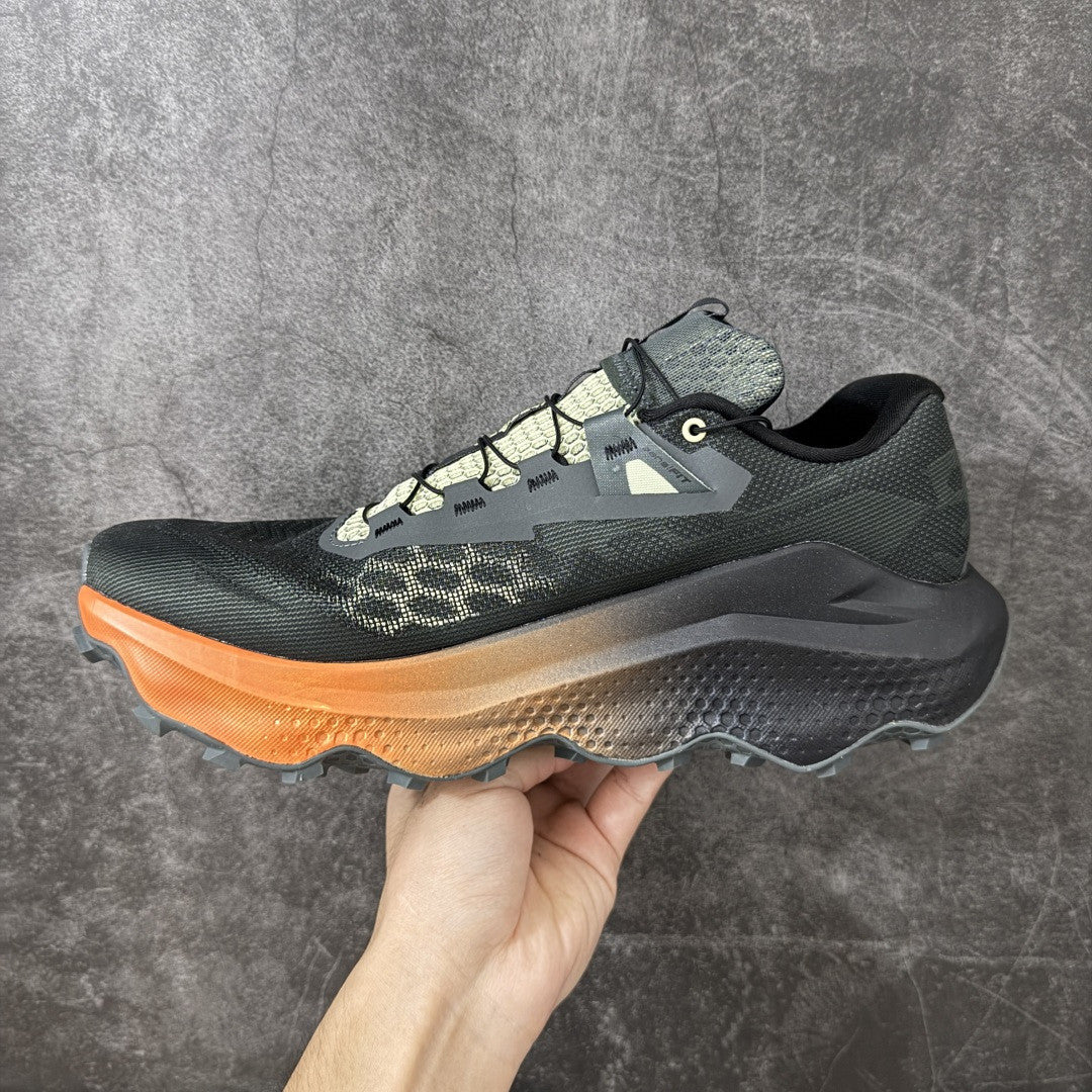 Salomon ULTRA GLIDE 4 Unisex Trail Running Shoes Black/Gradient Amber