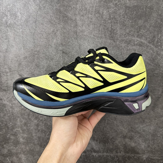 Salomon XT-6 Outdoor Sneakers Trail Running Shoes Unisex Lemon Yellow/Black/Blue