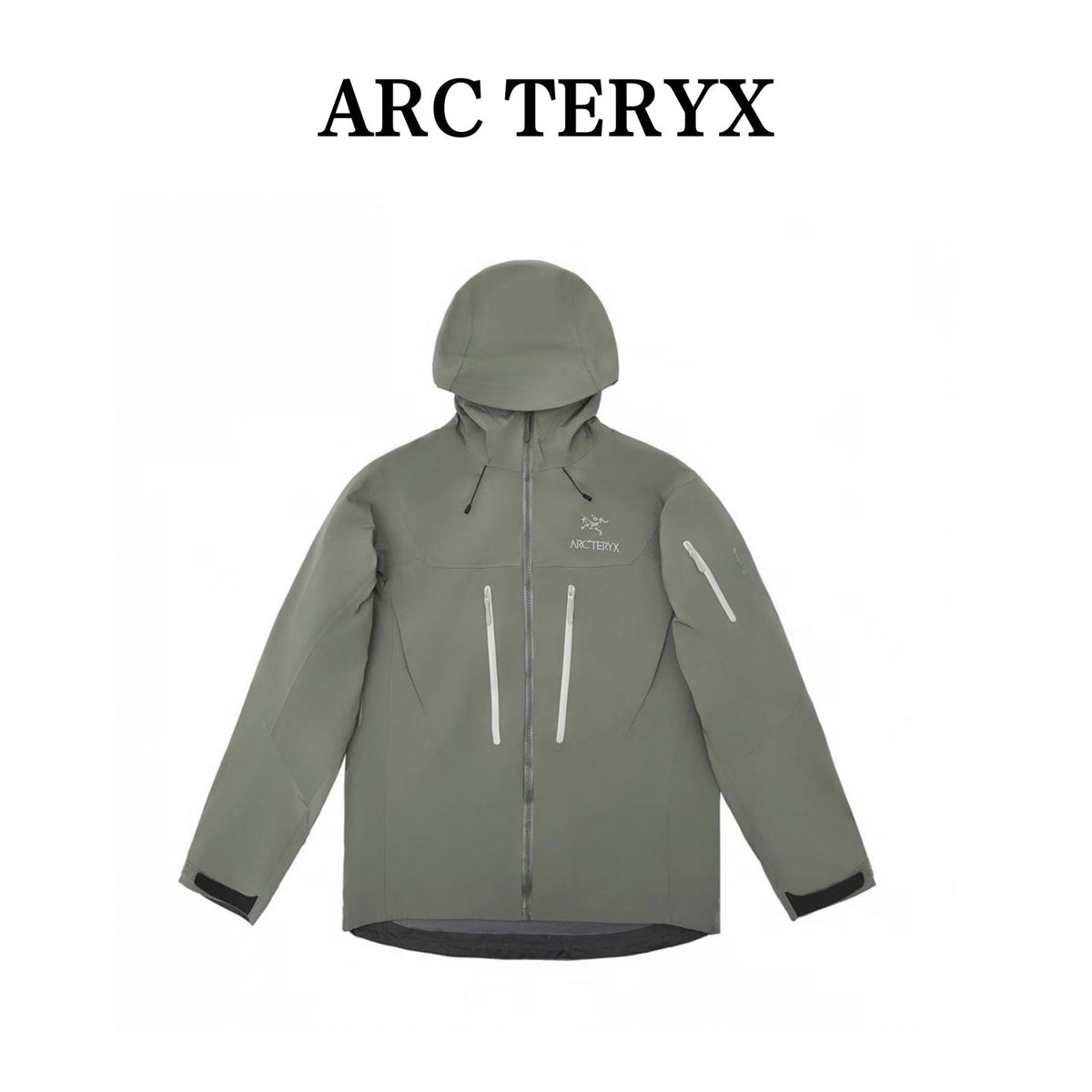 Arc'teryx Alpha SV Gen 6 Waterproof Hard Shell Hooded Jacket for Skiing Hiking Outdoor Unisex tatsu