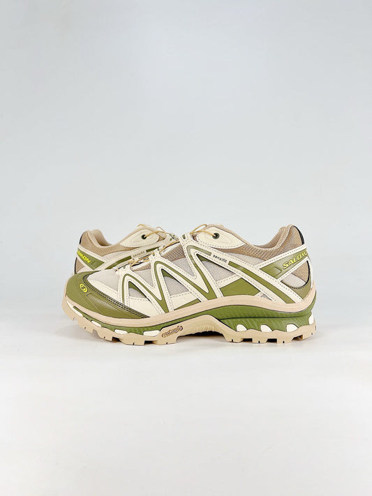 Salomon XT-6 S-LAB Outdoor Trail Sneakers Men Women Hiking Trail Running Shoes Unisex Cream Olive Green