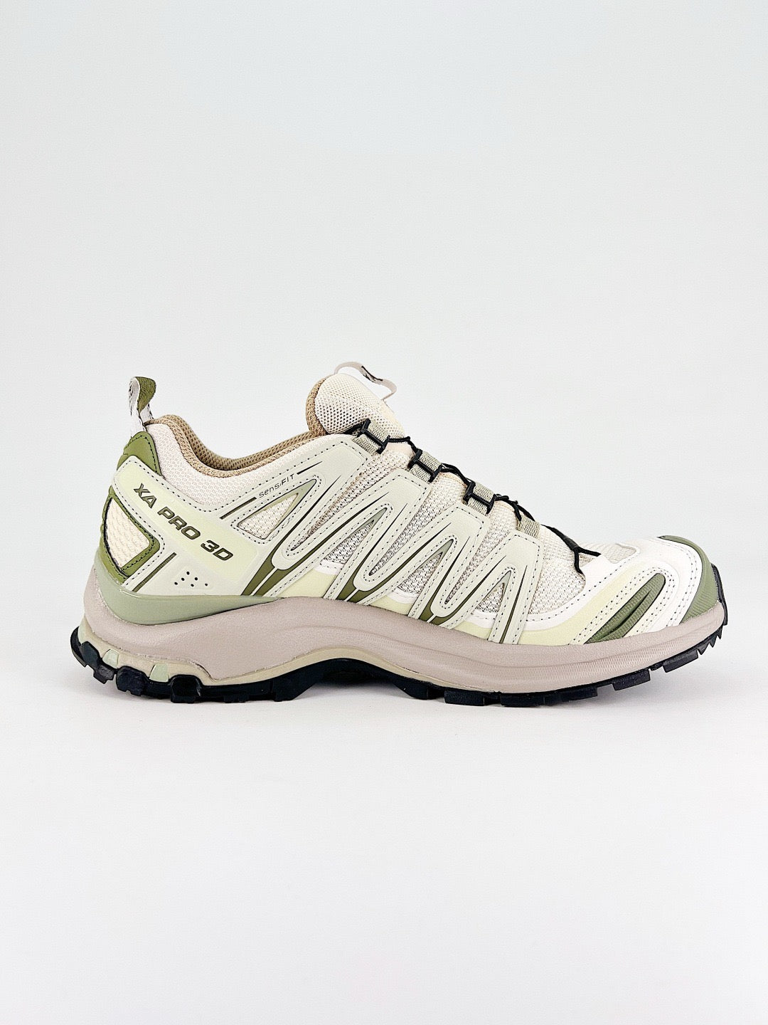 Salomon XT-6 Outdoor Trail Sneakers Men Women Hiking Trail Running Shoes Cream Light Olive
