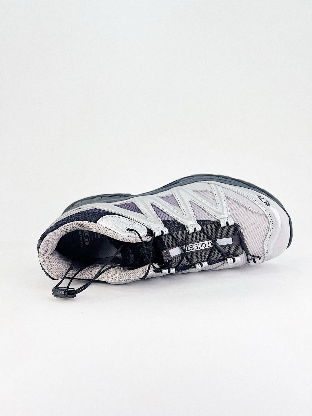 Salomon XT-6  Outdoor Trail Sneakers Men Women Hiking Trail Running Shoes Silver Navy Purple