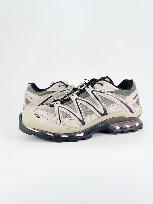 Salomon XT-6  Outdoor Trail Sneakers Men Women Hiking Trail Running Shoes Beige Sage Green