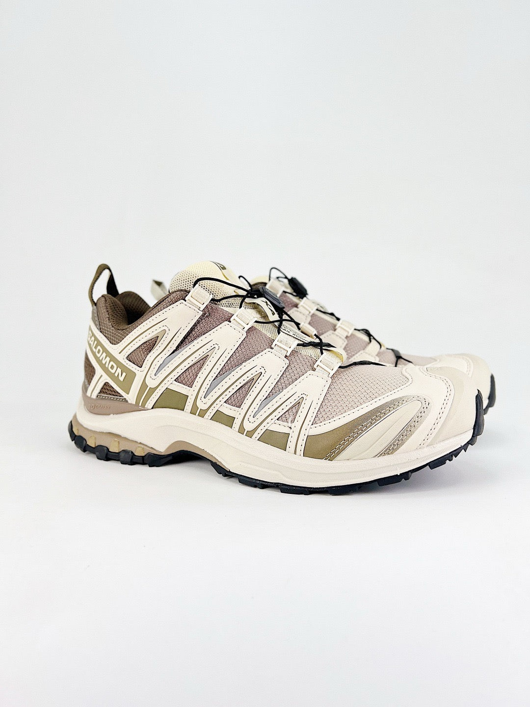 Salomon XT-6  Outdoor Trail Sneakers Men Women Hiking Trail Running Shoes Cream Olive