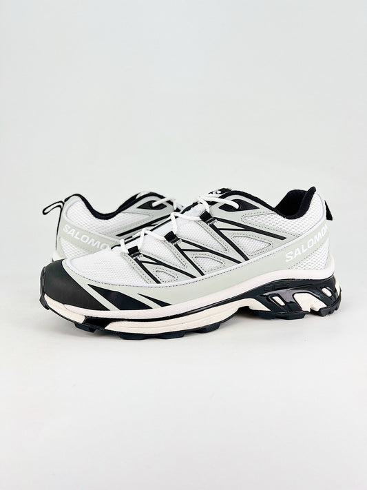 Salomon XT-6  Outdoor Trail Sneakers Men Women Hiking Trail Running Shoes Light Grey Black