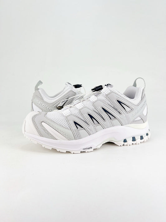 Salomon XT-6  Outdoor Trail Sneakers Men Women Hiking Trail Running Shoes Light Silver White