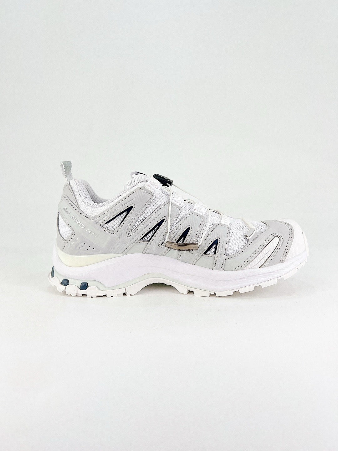 Salomon XT-6  Outdoor Trail Sneakers Men Women Hiking Trail Running Shoes Light Silver White