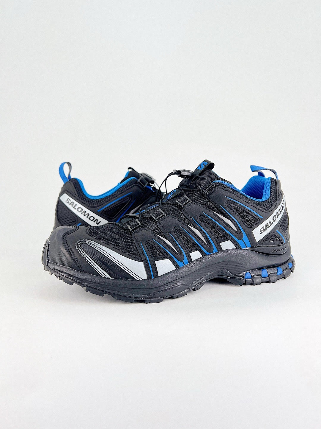 Salomon XT-6 Sneakers Men Women Black Blue Silver Outdoor Hiking Shoes