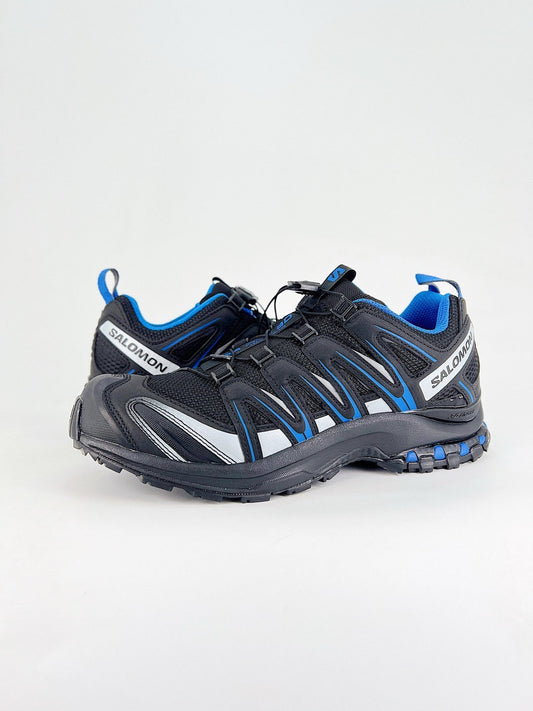 Salomon XT-6 Sneakers Men Women Black Blue Silver Outdoor Hiking Shoes