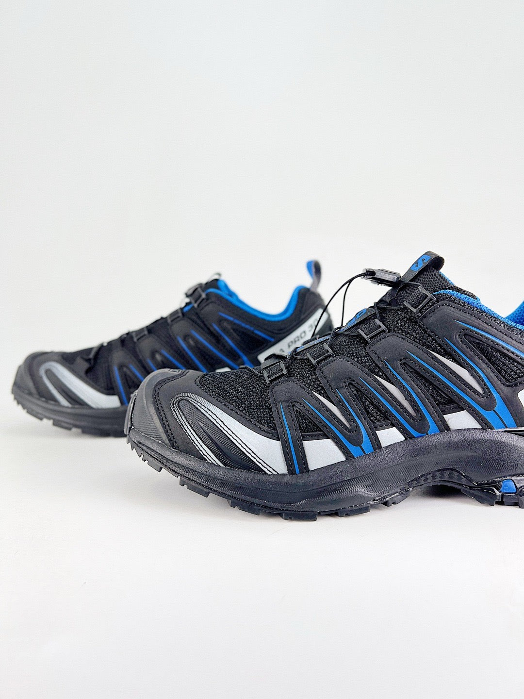 Salomon XT-6 Sneakers Men Women Black Blue Silver Outdoor Hiking Shoes