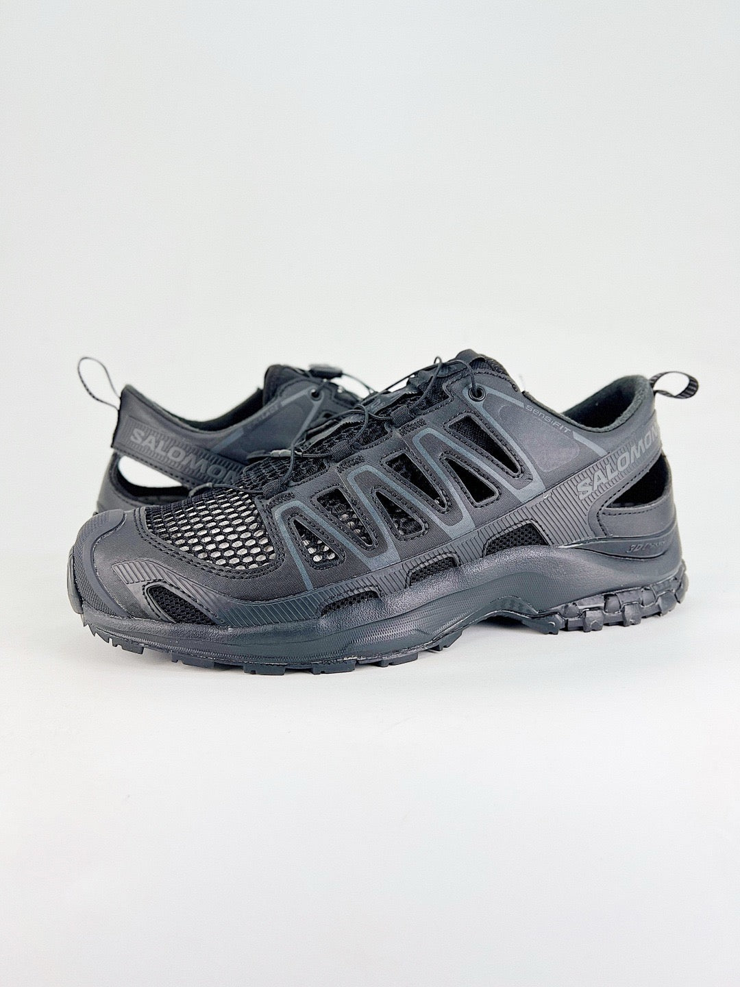 Salomon XT-6 Sandal Sneakers Men Women Full Black Outdoor Water Hiking Shoes