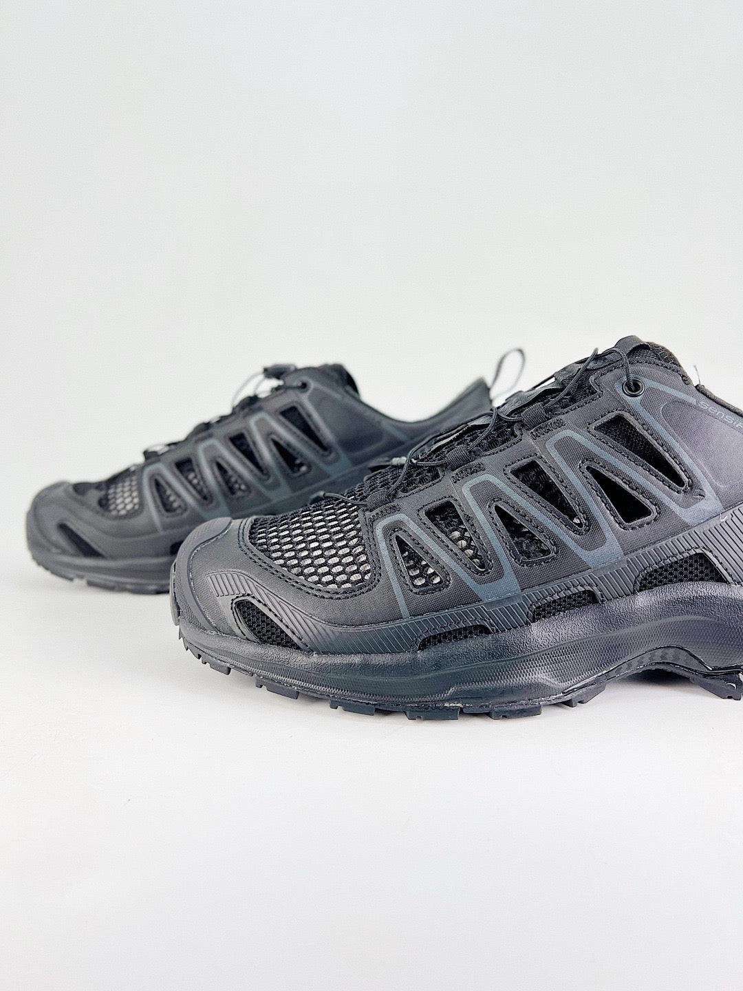 Salomon XT-6 Sandal Sneakers Men Women Full Black Outdoor Water Hiking Shoes