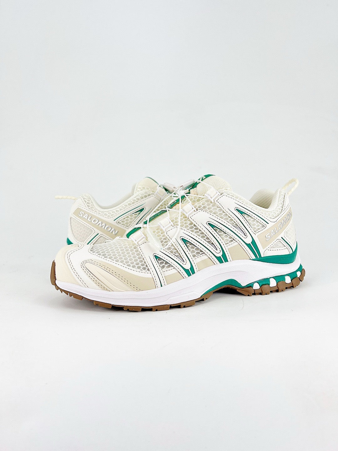 Salomon XT-6 Sneakers Men Women White Green Beige Outdoor Hiking Shoes