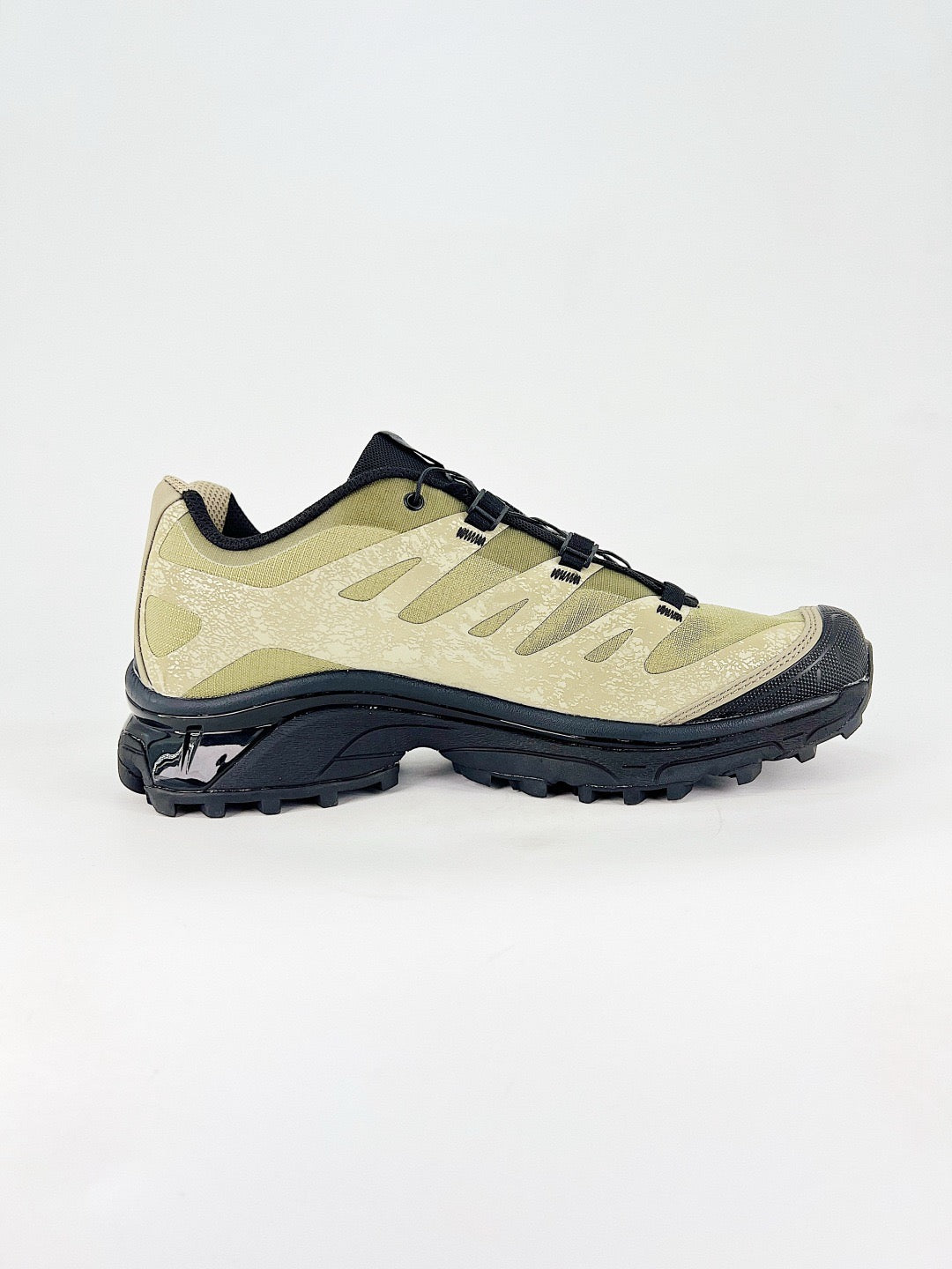 Salomon XT-6 S-LAB Sneakers Men Women Khaki Speckled Black Outdoor Hiking Shoes
