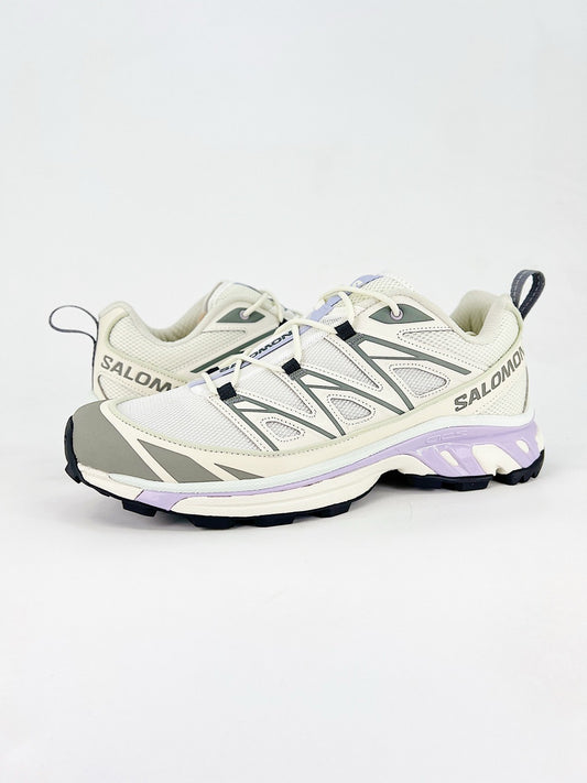 Salomon XT-6 Sneakers Men Women Off White Gray Lavender Outdoor Hiking Shoes