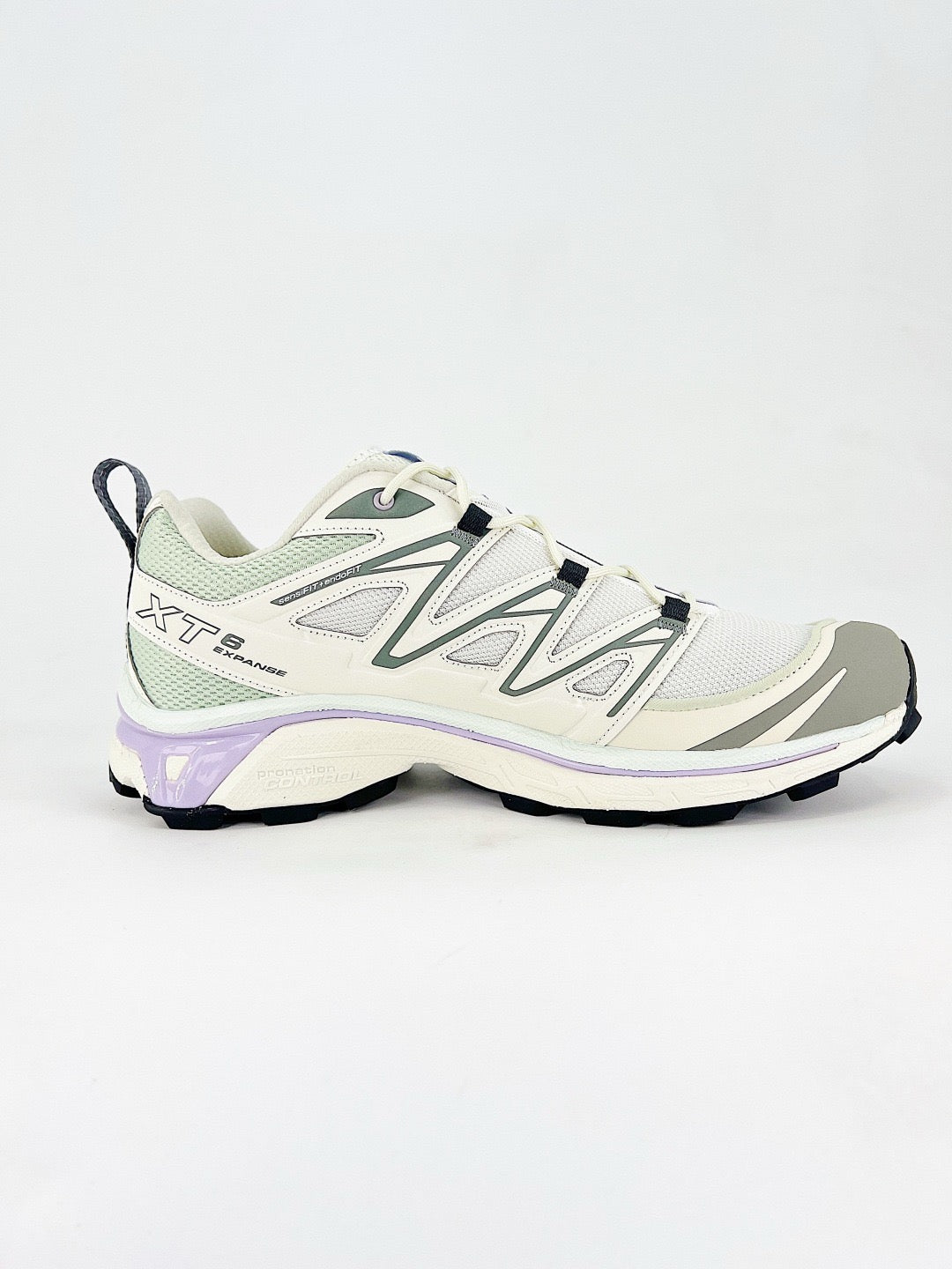 Salomon XT-6 Sneakers Men Women Off White Gray Lavender Outdoor Hiking Shoes