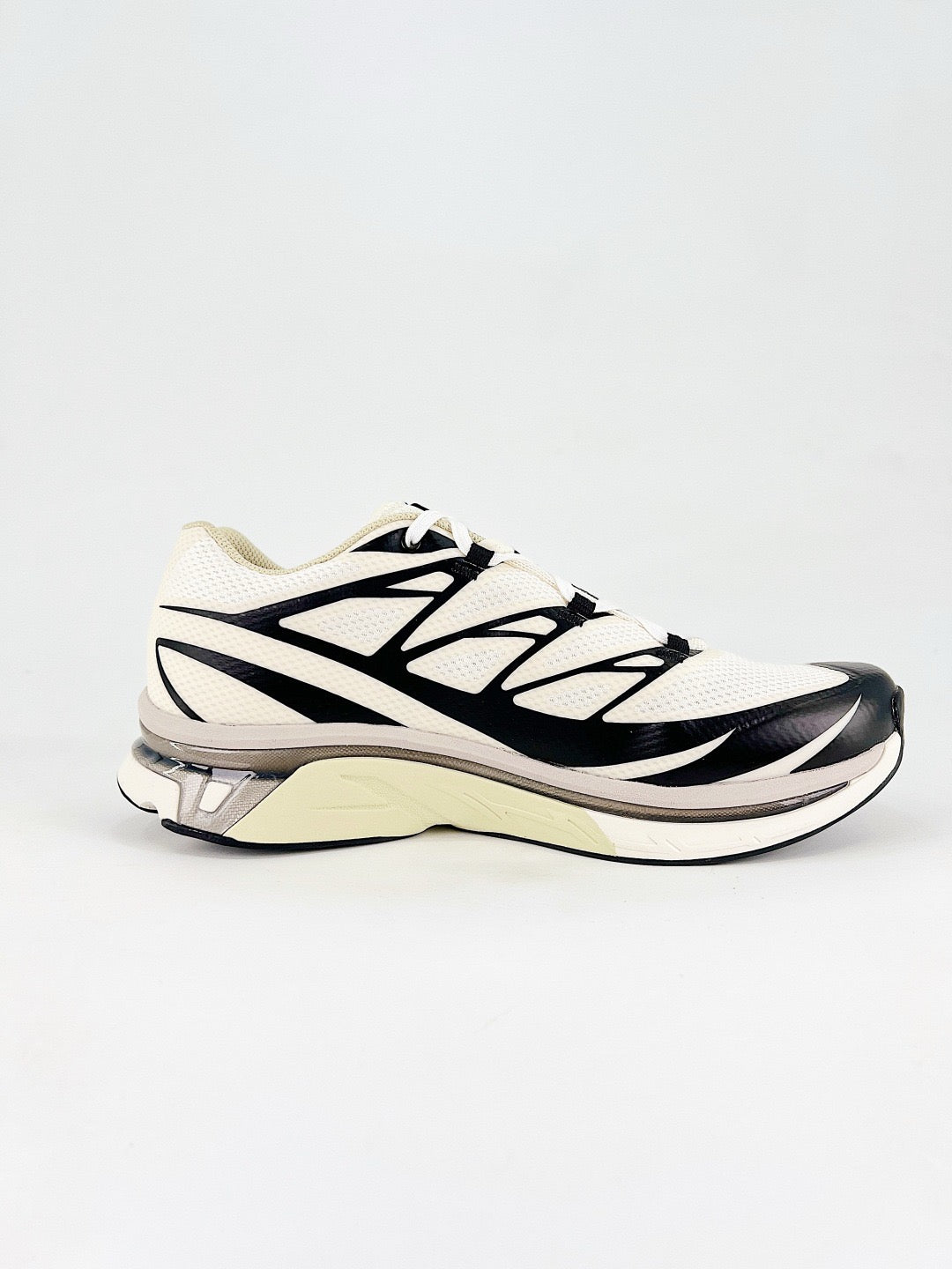 Salomon XT-6 S-LAB Cream Black Sneakers, Unisex Outdoor Hiking Shoes