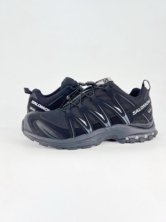Salomon XT-6 S-LAB GTX Black Grey Sneakers, Unisex Gore-Tex Hiking Shoes