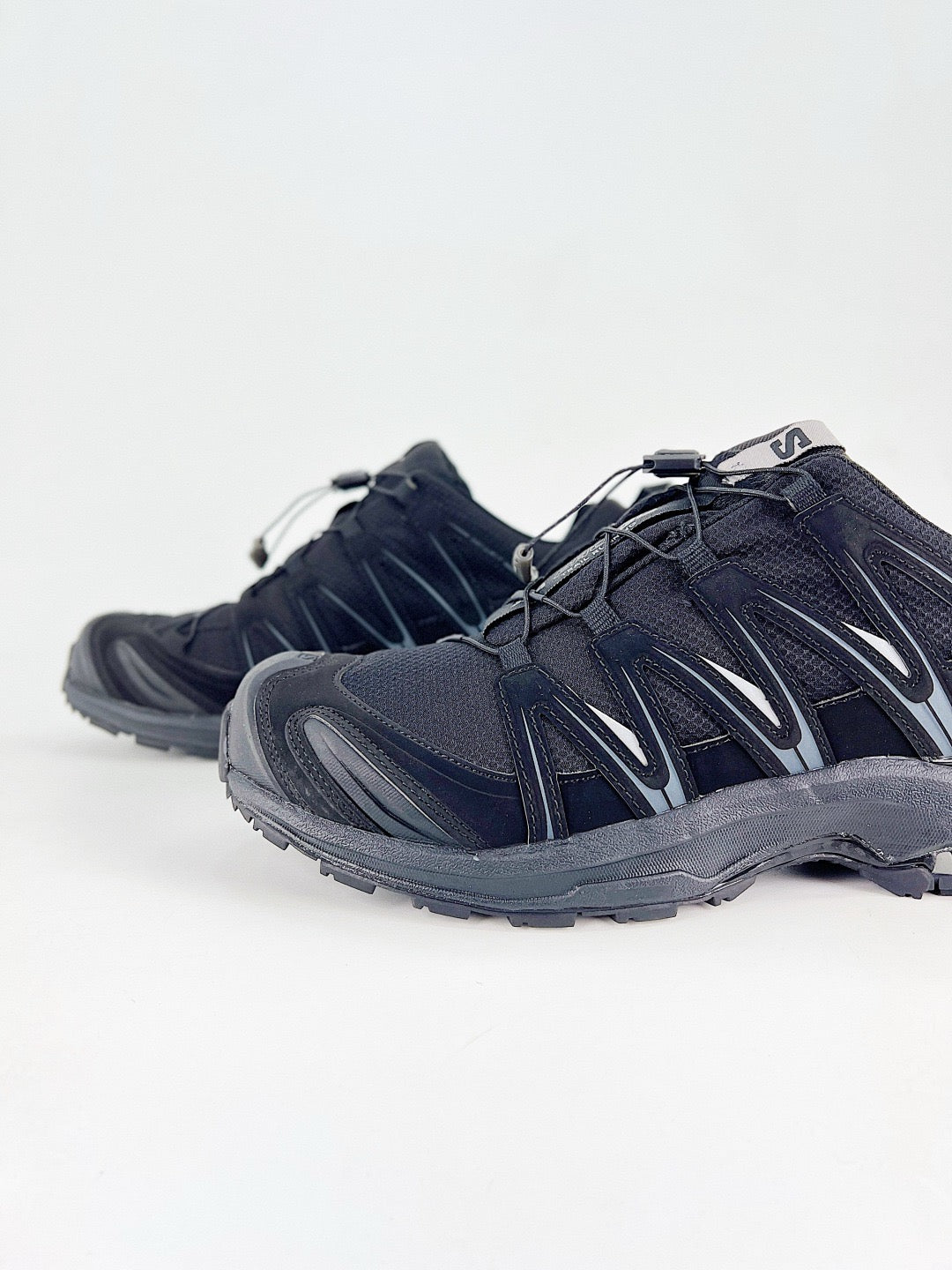 Salomon XT-6 S-LAB GTX Black Grey Sneakers, Unisex Gore-Tex Hiking Shoes