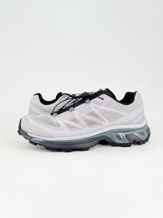 Salomon XT-6 S-LAB Light Grey Silver Sneakers, Unisex Outdoor Hiking Shoes