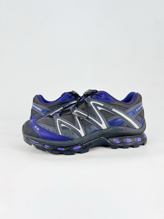 Salomon XT-6 S-LAB Grey Purple Sneakers, Unisex Outdoor Hiking Shoes