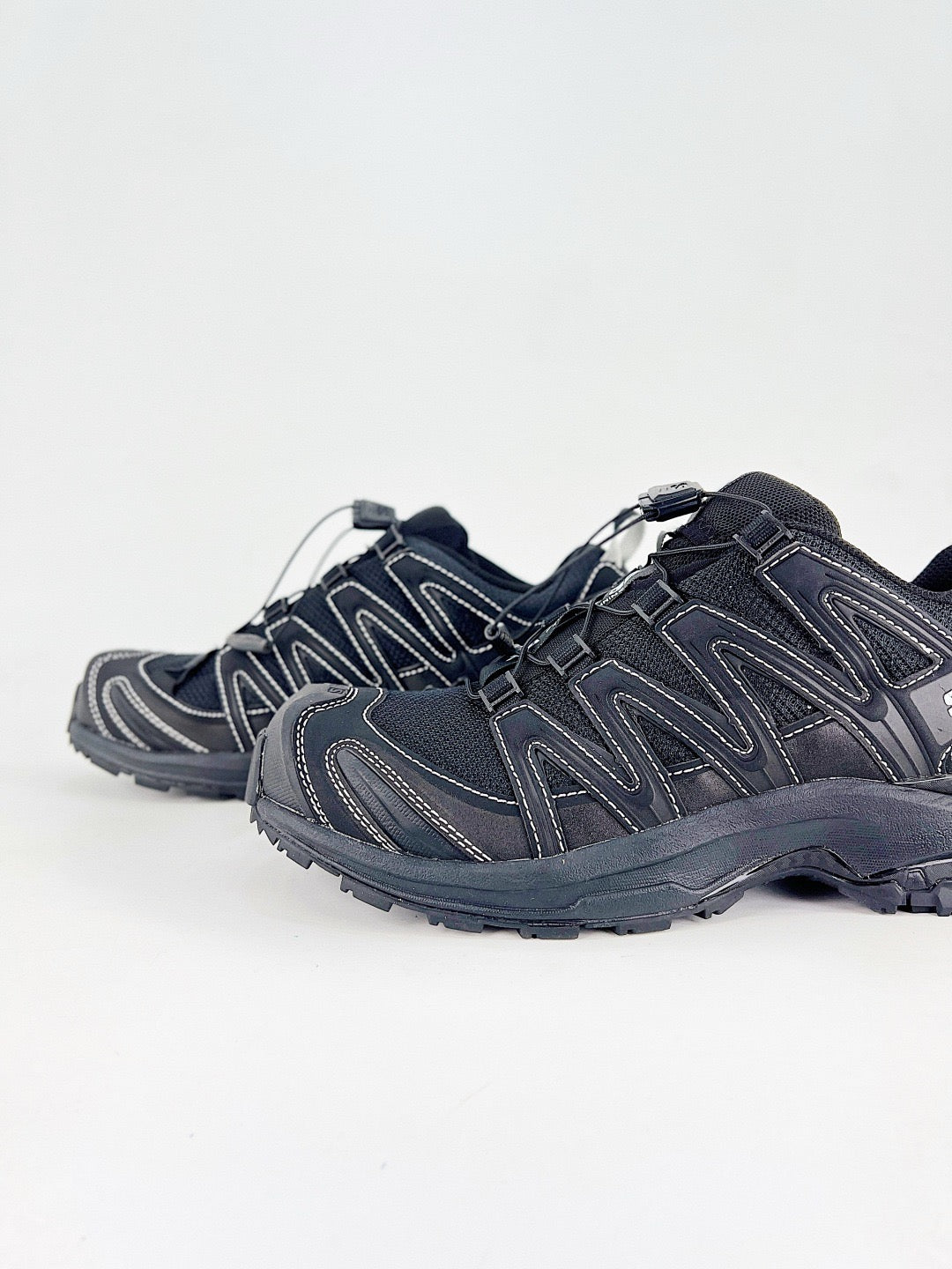 Salomon XT-6 S-LAB All Black Sneakers, Unisex Outdoor Hiking Shoes