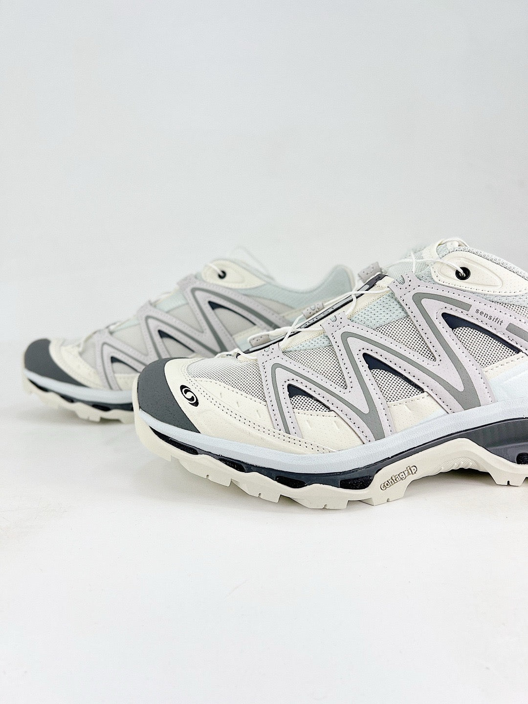 Salomon Speedcross 3 Outdoor Trail Running Sneakers Unisex Cream, Off-white & Grey