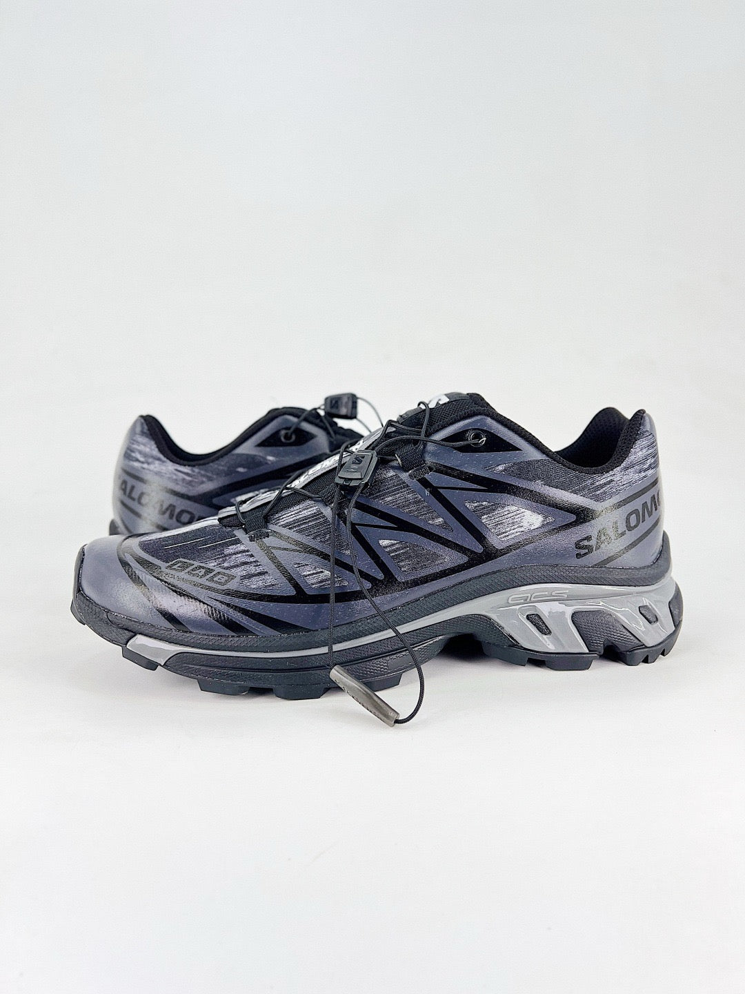 Salomon XT6 S-LAB Dark Grey Black Metallic Outdoor Shoes Unisex