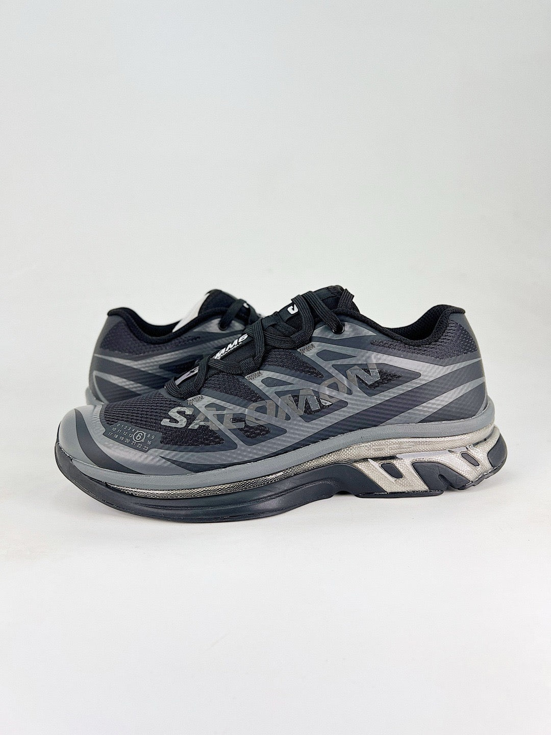MM6 Maison Margiela x Salomon XT-MM6 Trail Sneakers Men Women Black Asphalt