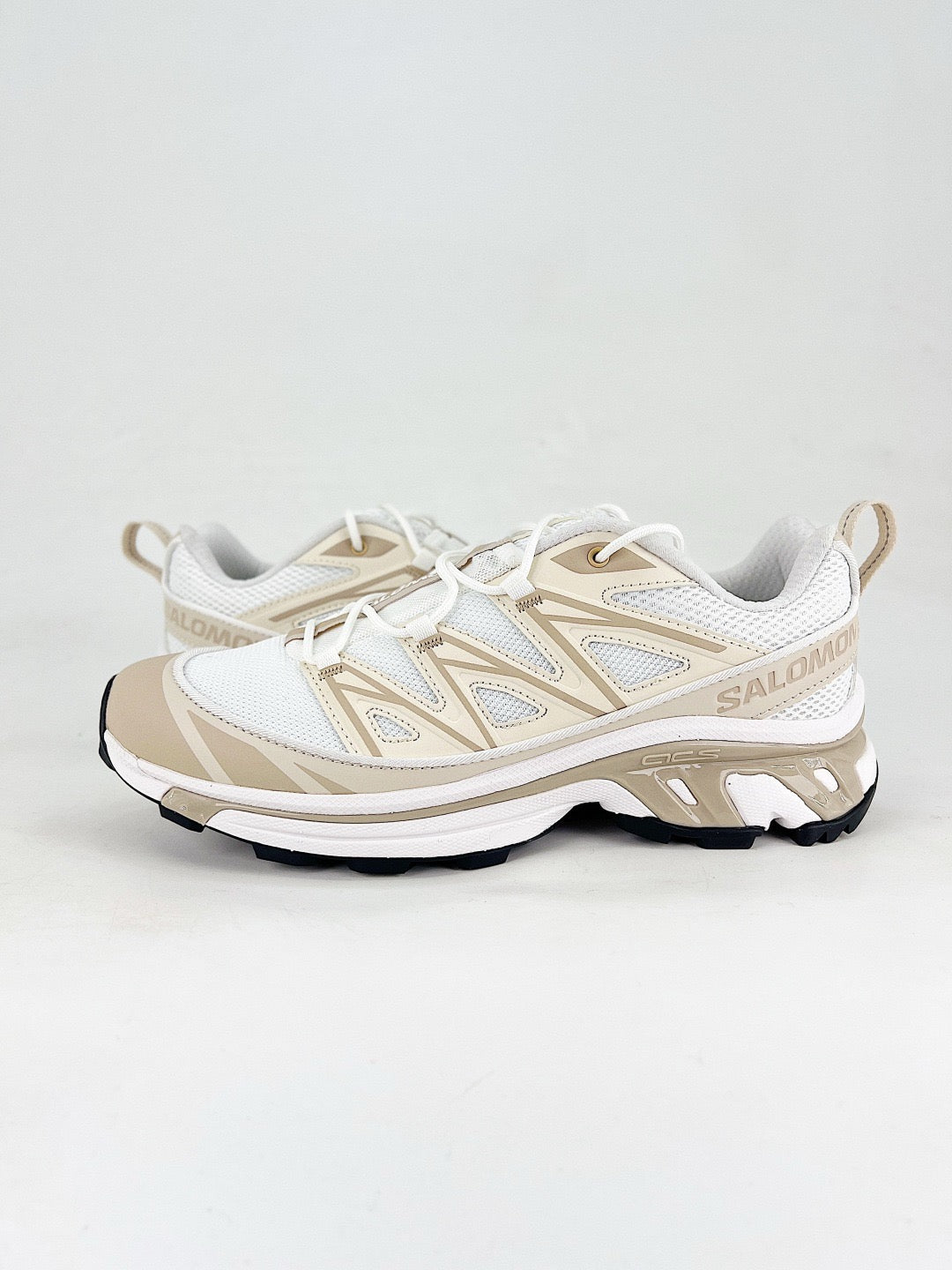 Salomon XT-6 Expanse Sneakers White Beige Trail Running Shoes Unisex