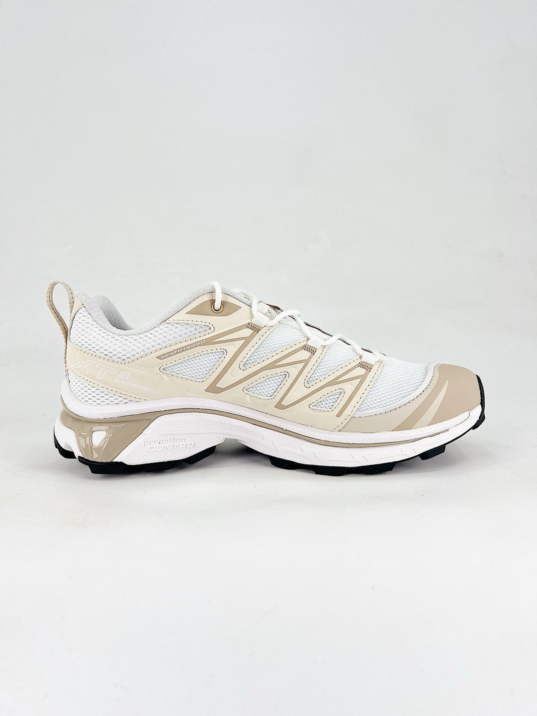 Salomon XT-6 Expanse Sneakers White Beige Trail Running Shoes Unisex