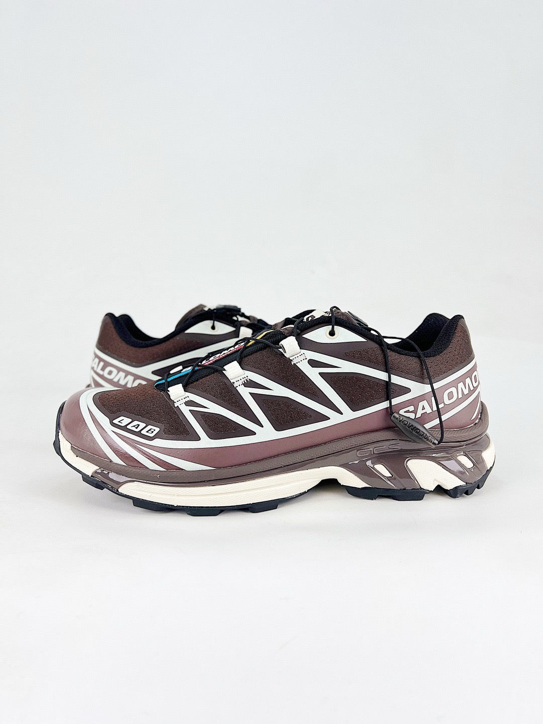 Salomon XT-6 GTX Sneakers Navy Purple Gore-Tex Waterproof Trail Shoes Unisex