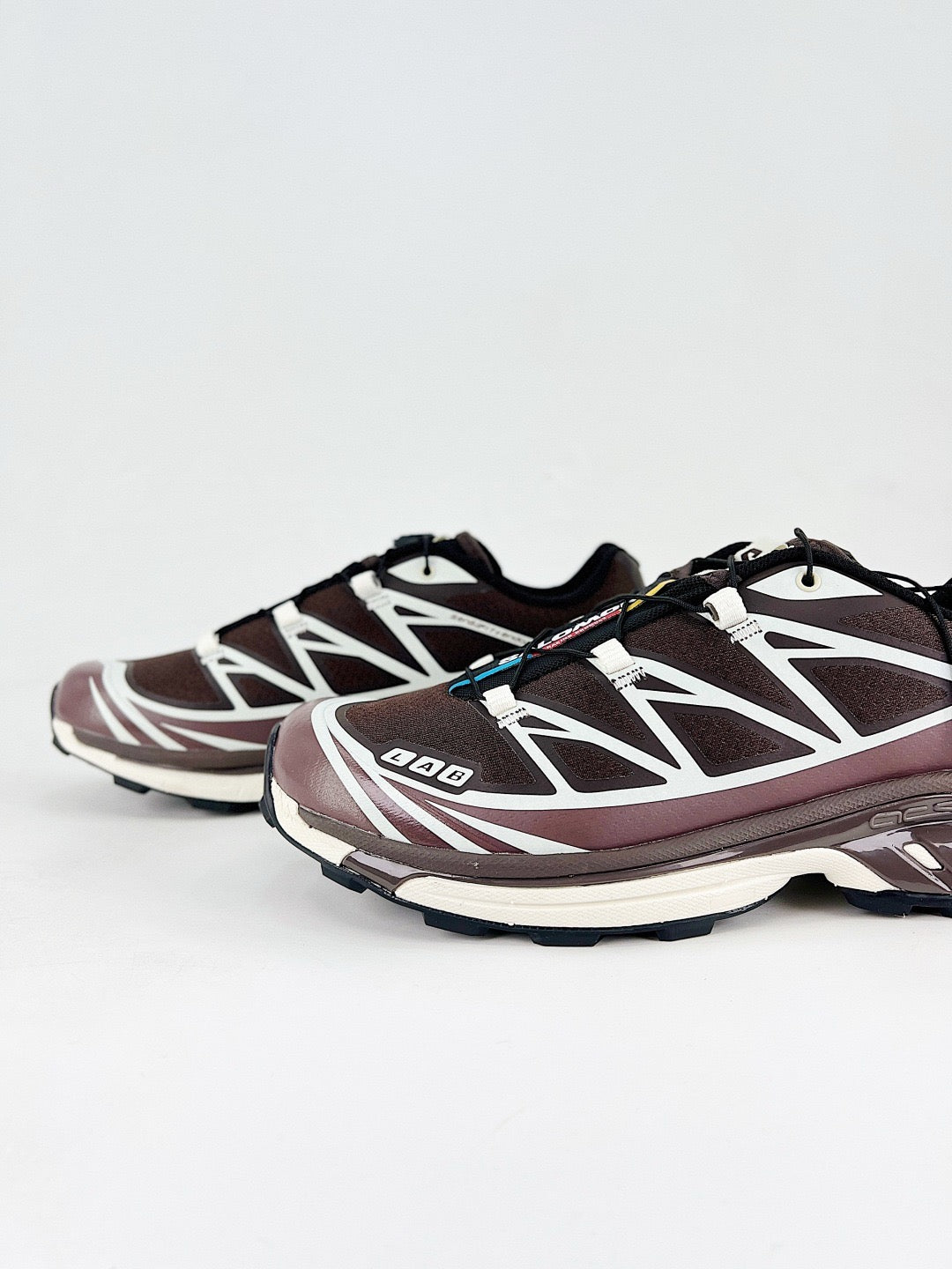 Salomon XT-6 GTX Sneakers Navy Purple Gore-Tex Waterproof Trail Shoes Unisex