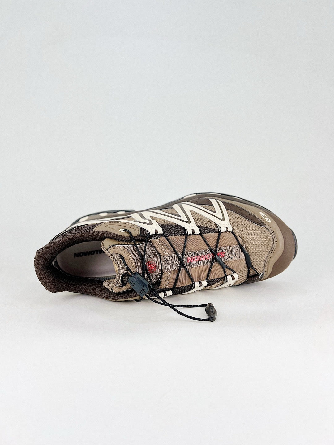 Salomon XT-Quest GTX ATHR Sneakers Brown Cream Waterproof Hiking Shoes Unisex