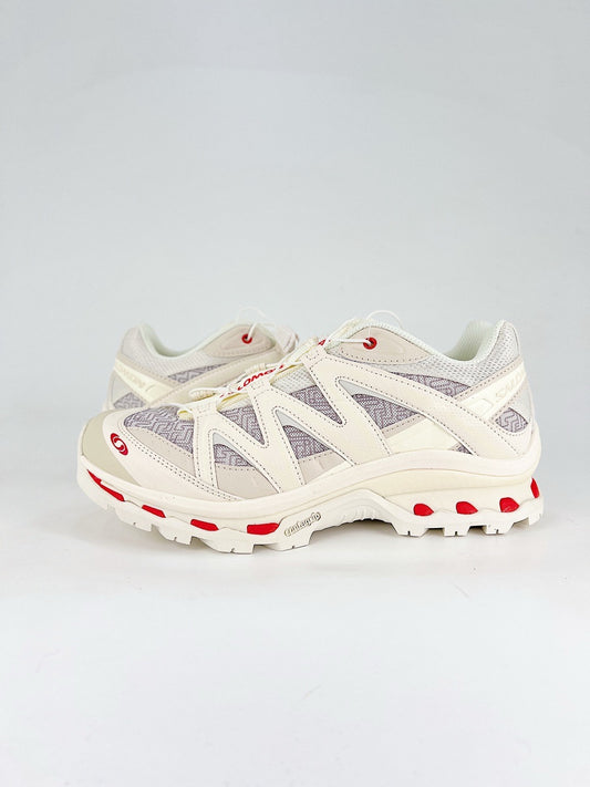 Salomon XT-Quest GTX Sneakers Cream Red Waterproof Hiking Shoes Unisex
