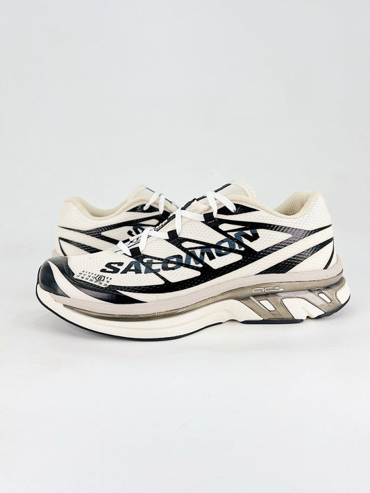 Salomon XT-6 S-LAB Sneakers Cream Black Trail Running Shoes Unisex