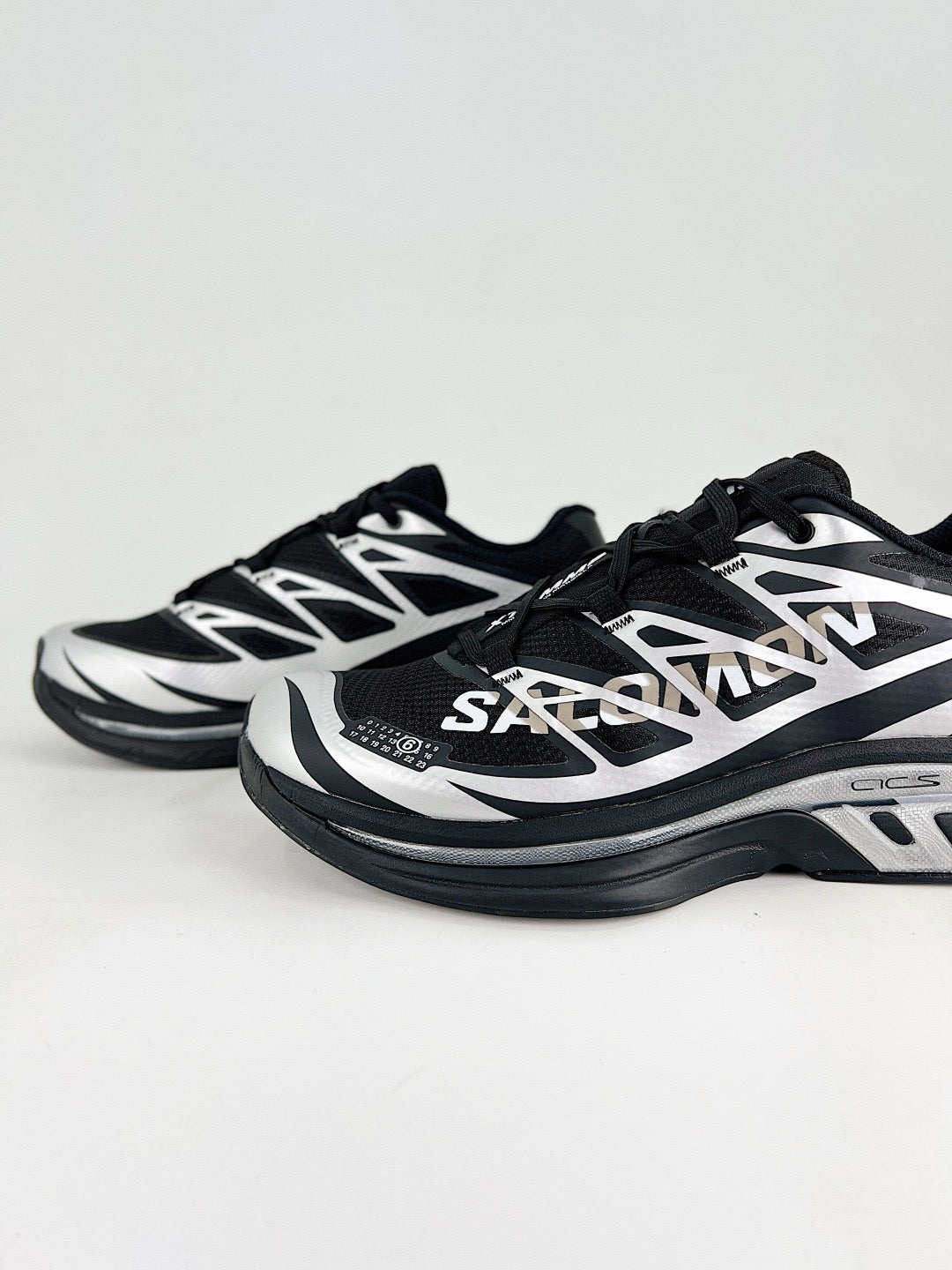 Salomon XT-6 S-LAB Sneakers Black Silver Trail Running Shoes Unisex