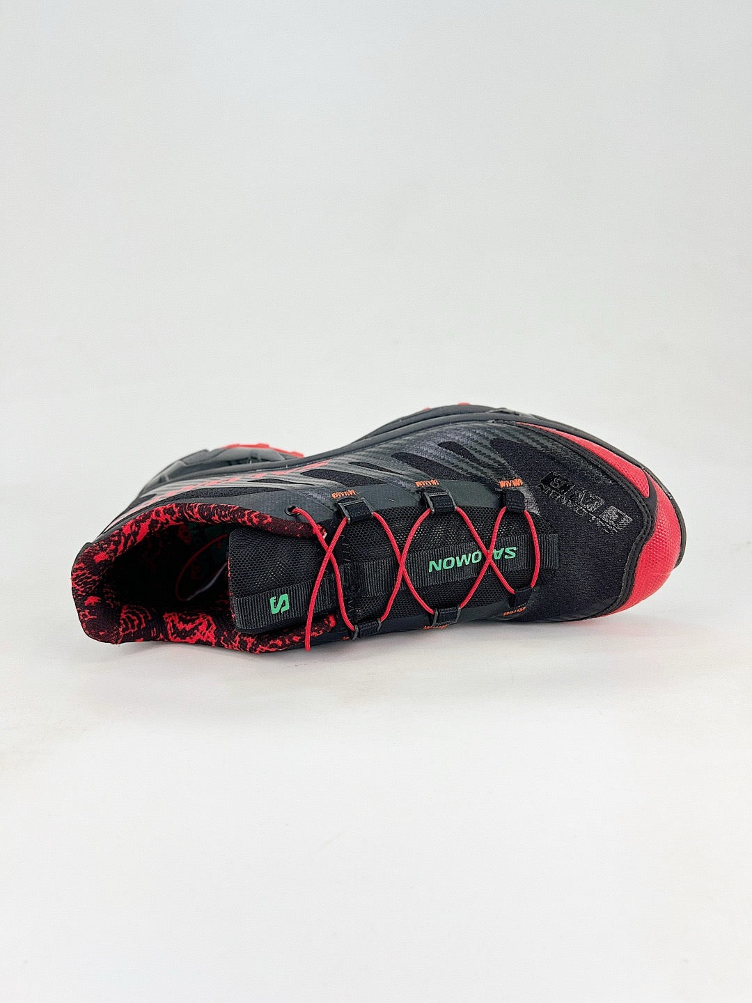 Salomon XT-6 S-LAB Sneakers Black Red Trail Running Shoes Unisex