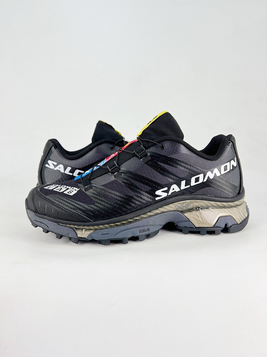 Salomon XT-6 S-LAB Sneakers Black Pewter Trail Running Shoes Unisex
