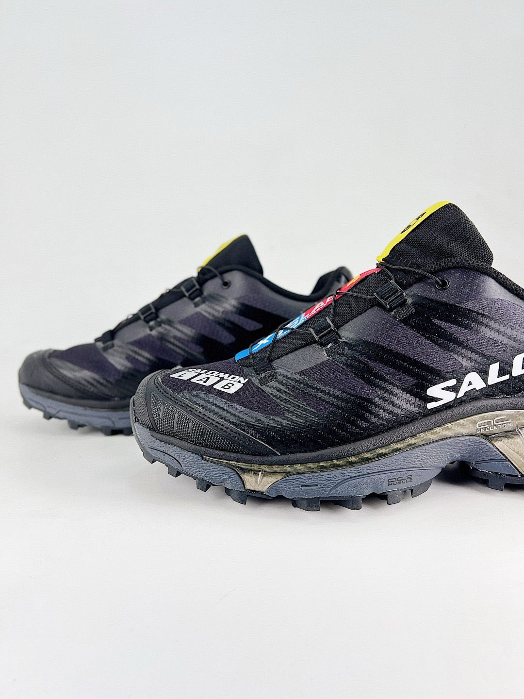 Salomon XT-6 S-LAB Sneakers Black Pewter Trail Running Shoes Unisex