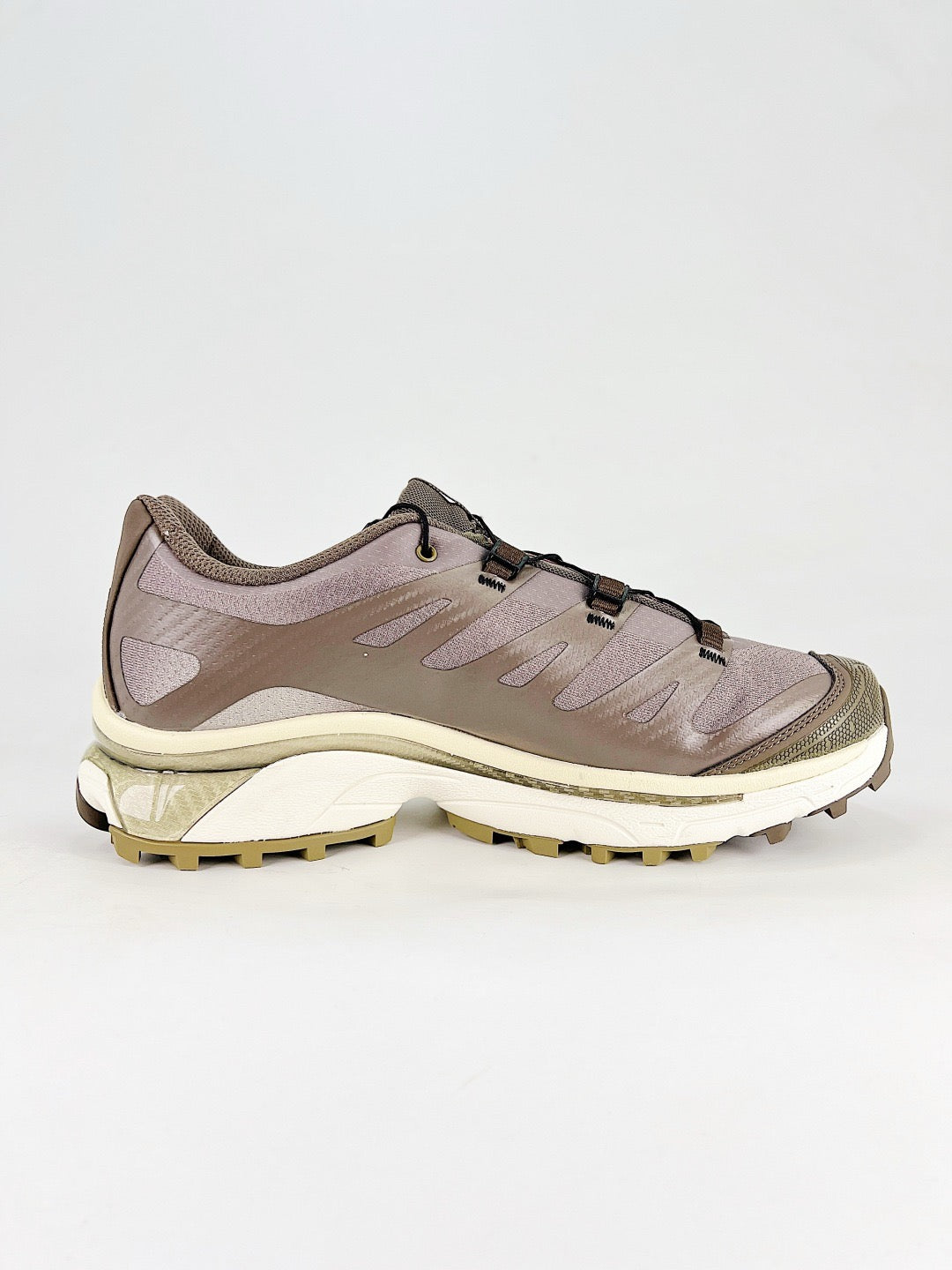Salomon XT-6 S-LAB Sneakers Brown Khaki Trail Running Shoes Unisex