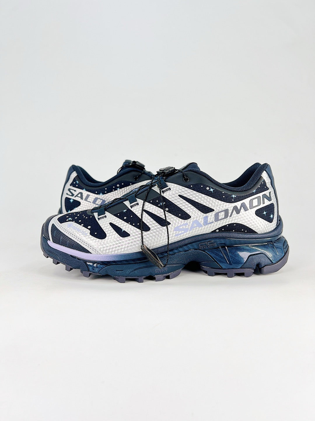 Salomon XT-6 S-LAB Sneakers Starry Navy White Trail Running Shoes Unisex