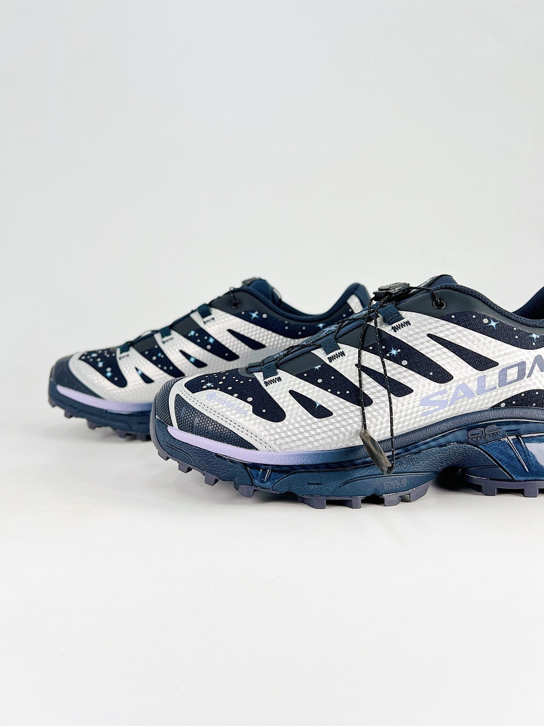 Salomon XT-6 S-LAB Sneakers Starry Navy White Trail Running Shoes Unisex
