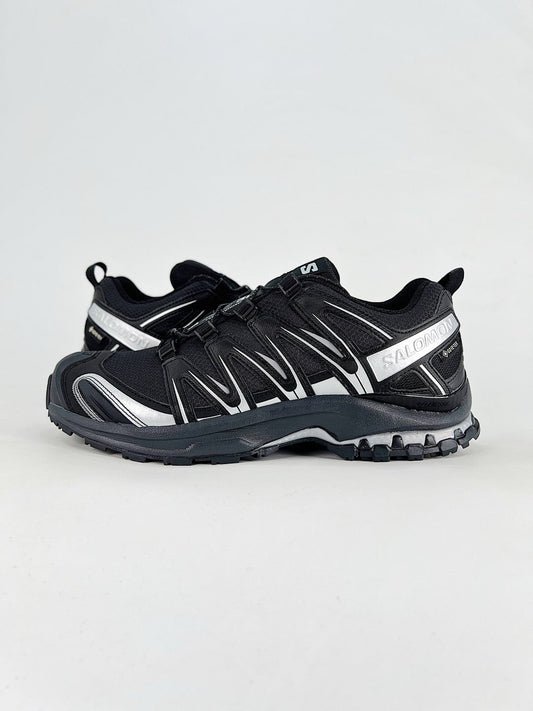 Salomon XT-6 Sneaker Black Silver Trail Hiking Shoes Unisex