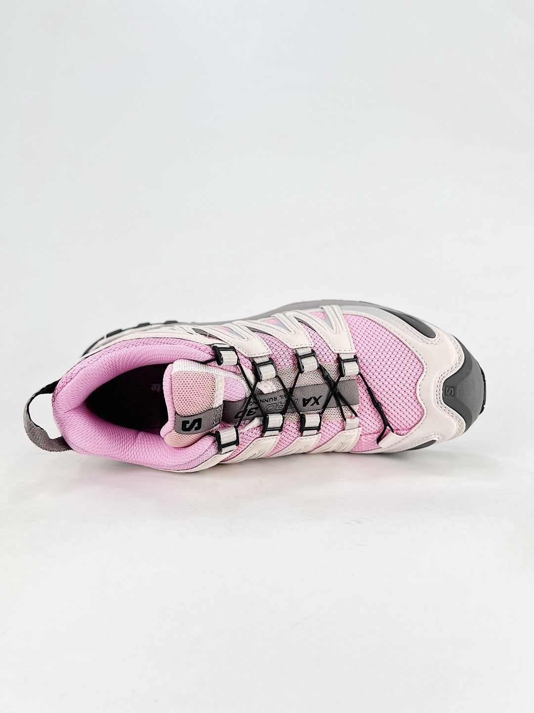 Salomon XT-6 Sneaker Pink White Light Grey Trail Shoes Unisex