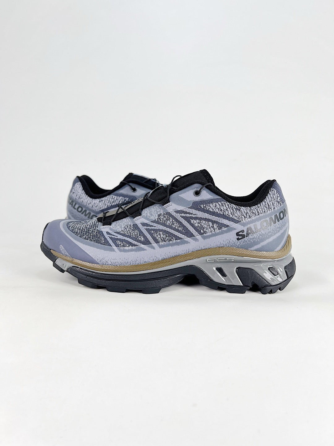Salomon XT-6 S-LAB Sneaker Grey Knit Gradient Trail Shoes Unisex