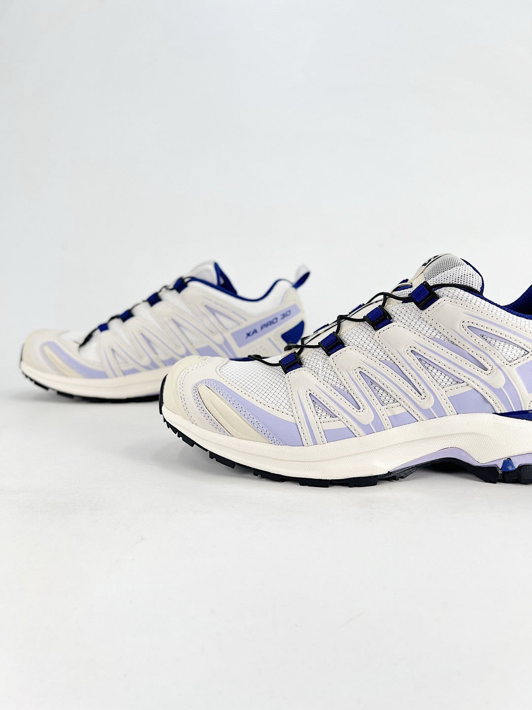 Salomon XT-6 Sneaker White Lavender Blue Trail Shoes Unisex