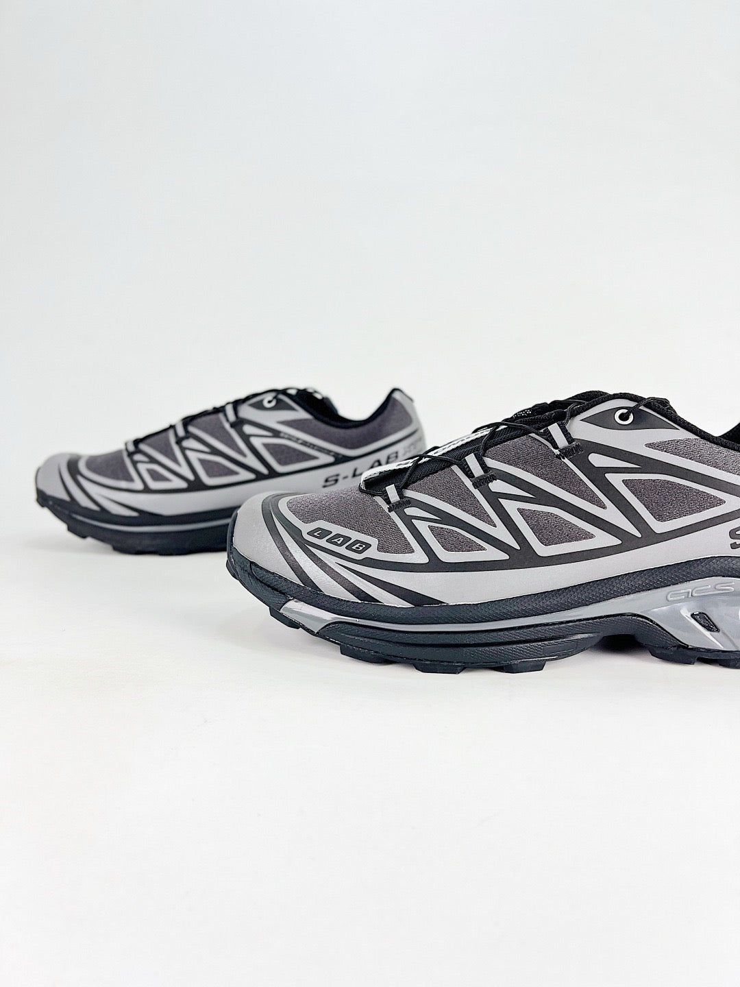 Salomon XT-6 S-LAB Sneaker Grey Black Trail Shoes Unisex